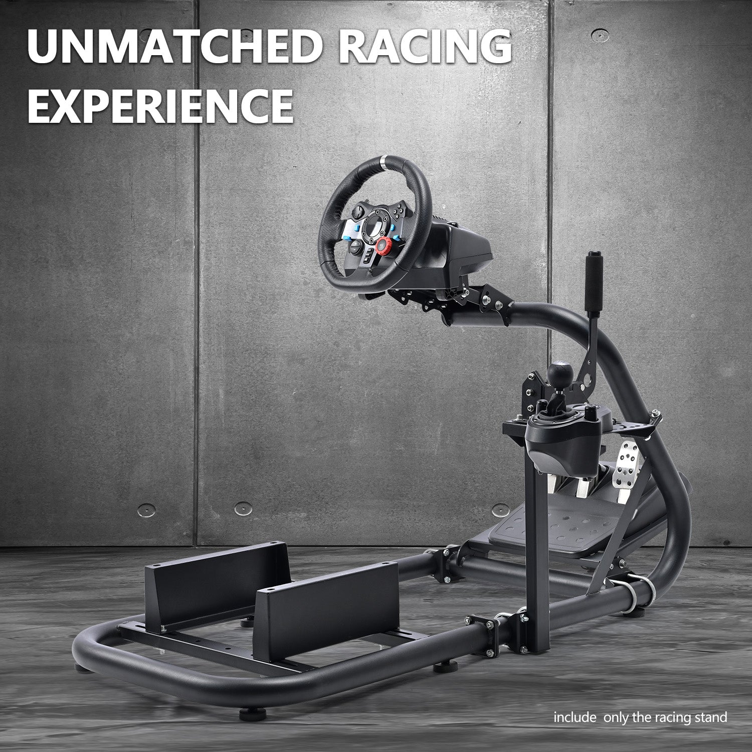 Minneer Racing Simulator Cockpit Round Tube Fit Loogitech GPRO Fanatec CSL-DD
