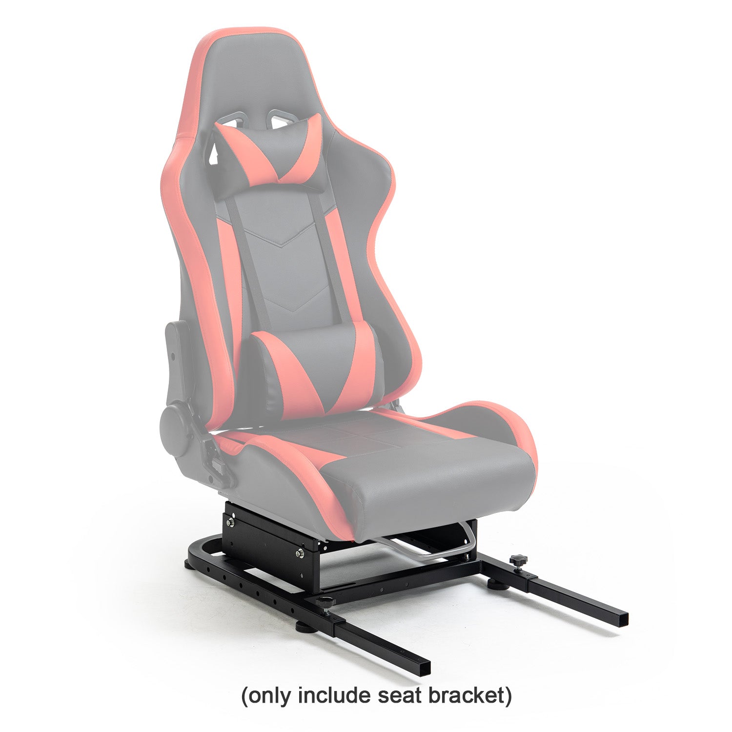 Minneer Adjustable Upgraded Rear Seat Frame Racing Chair Bracket (Seat Not Included)