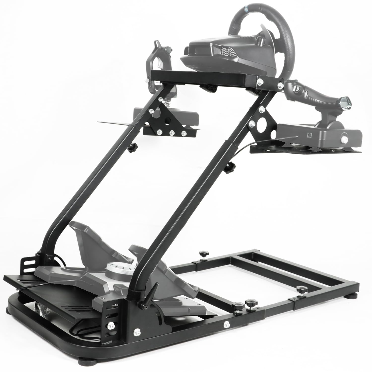 Marada T248PS Racing Simulator Cockpit Stand - Fits Logitech G29, G920, Thrustmaster