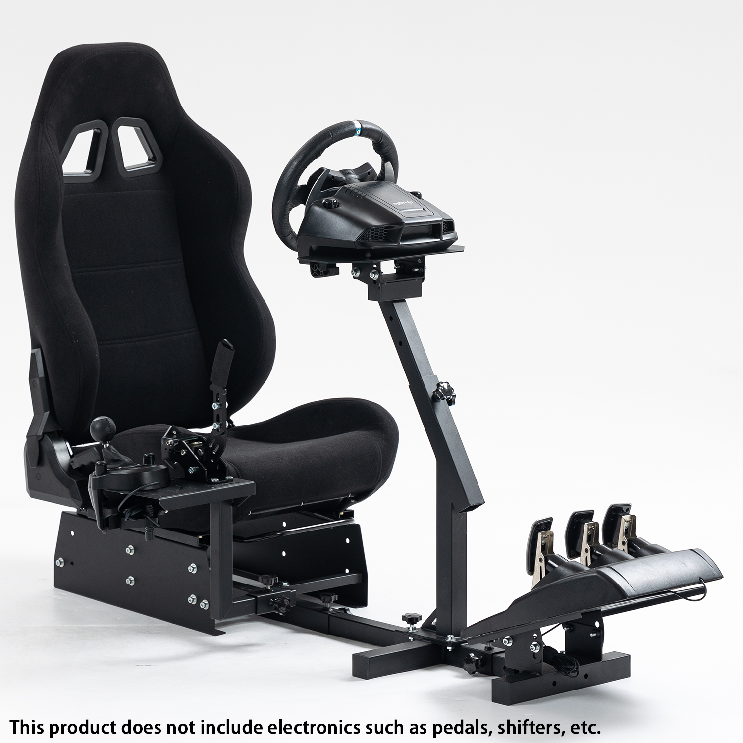 Minneer New Upgrade Racing Simulator Cockpit with Seat Fit Logitech Thrustmaster