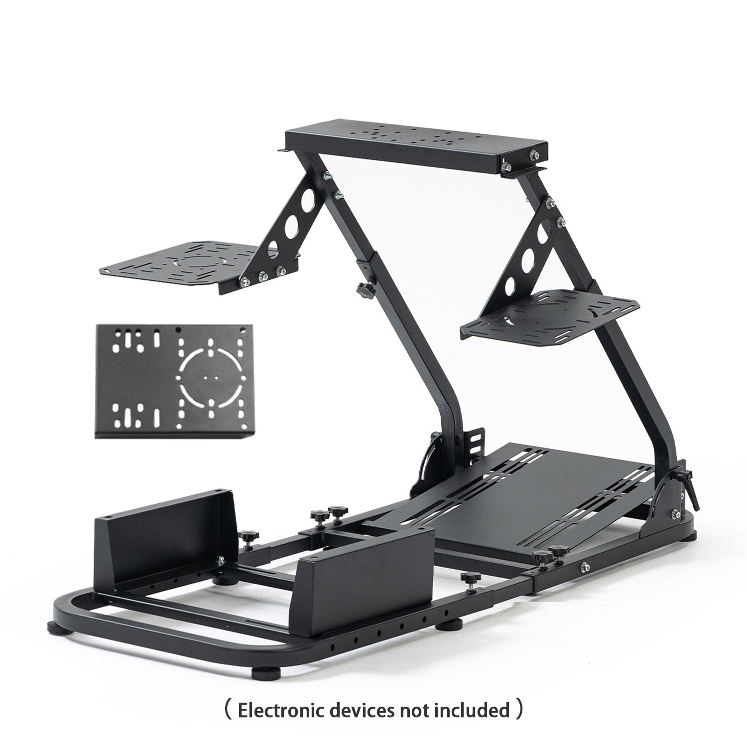 Minneer Flight Racing Simulator Cockpit Adjustable Fit Logitech X52 Thrustmaster A10C HotasWarth