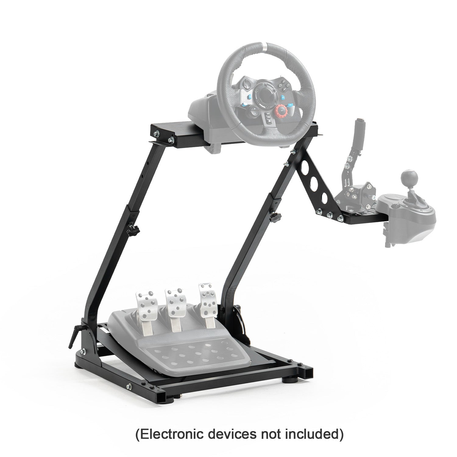 thrustmaster pedals stand Minneer Foldable Steering Wheel Stand Fit Logitch Thrustmaster T248 T3