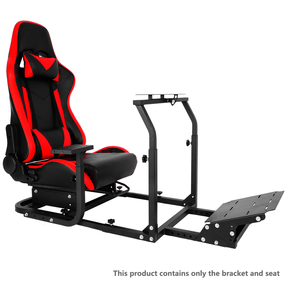 Minneer Racing Simulator Cockpit Stable with Seat Fit Logitech Thrustmaster