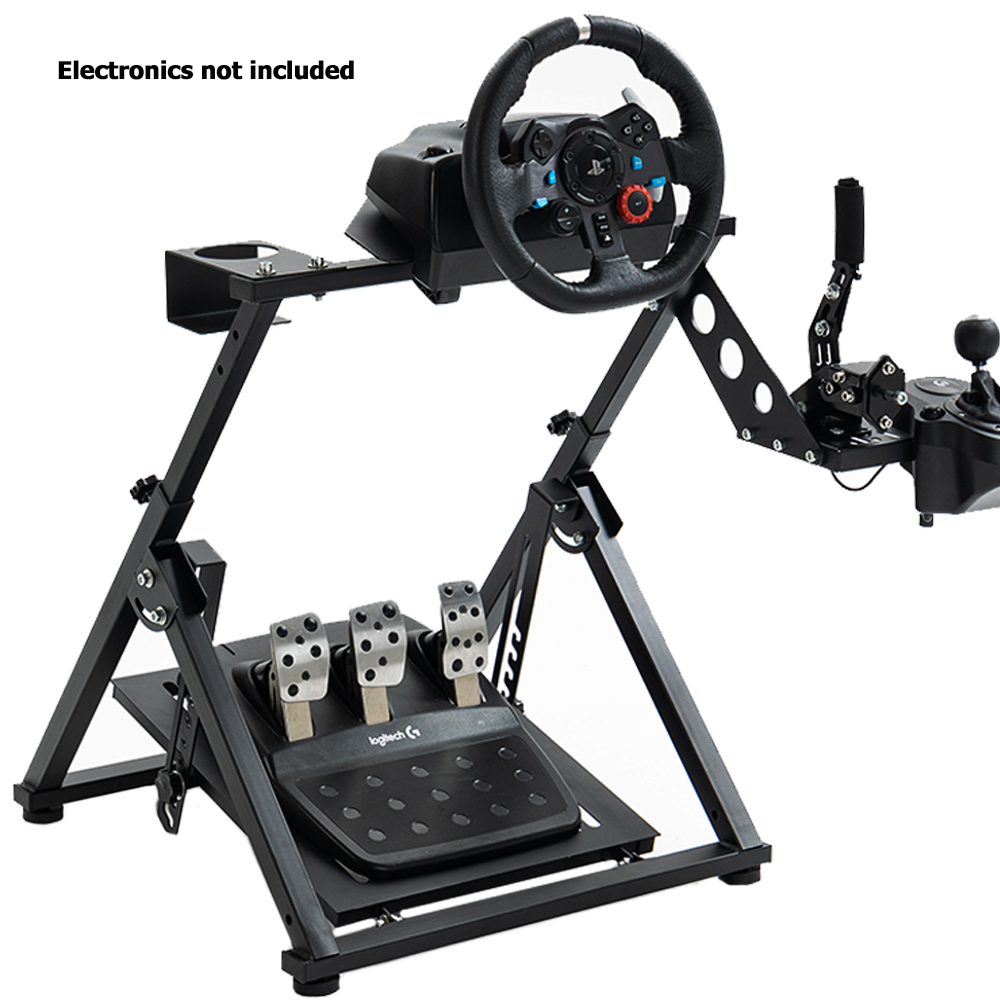 Minneer Racing Wheel Stand Folding Fit Logitech Thrustmaster T300