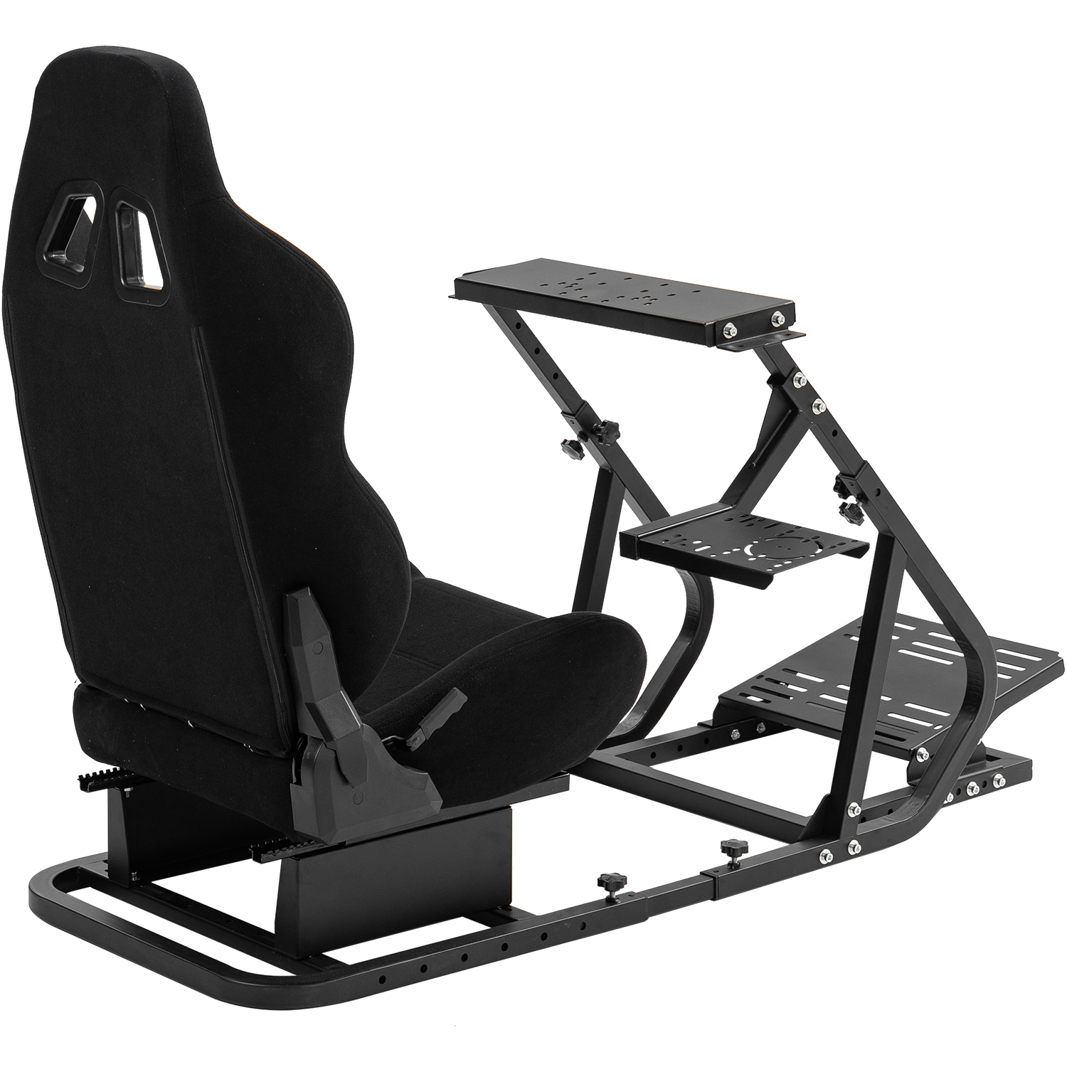Minneer Driving Simulator Cockpit with Gaming Seat Fit Logitech G29 Thrustmaster