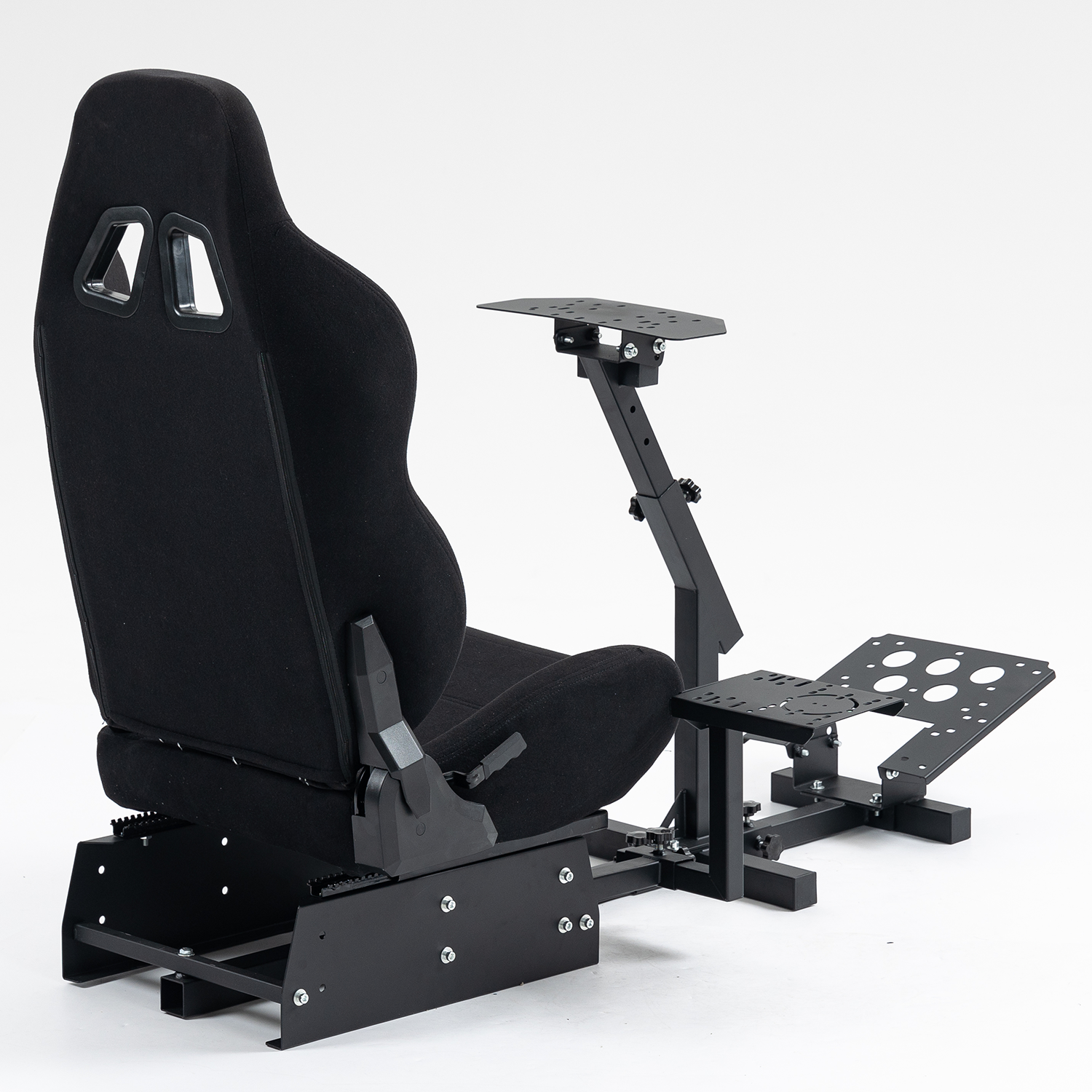Minneer New Upgrade Racing Simulator Cockpit with Seat Fit Logitech Thrustmaster