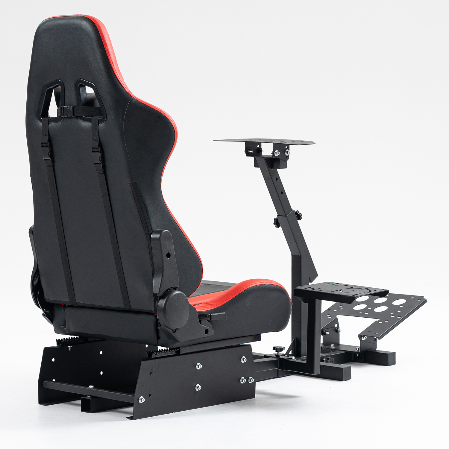 Minneer New Upgrade Racing Simulator Cockpit with Seat Fit Logitech Thrustmaster