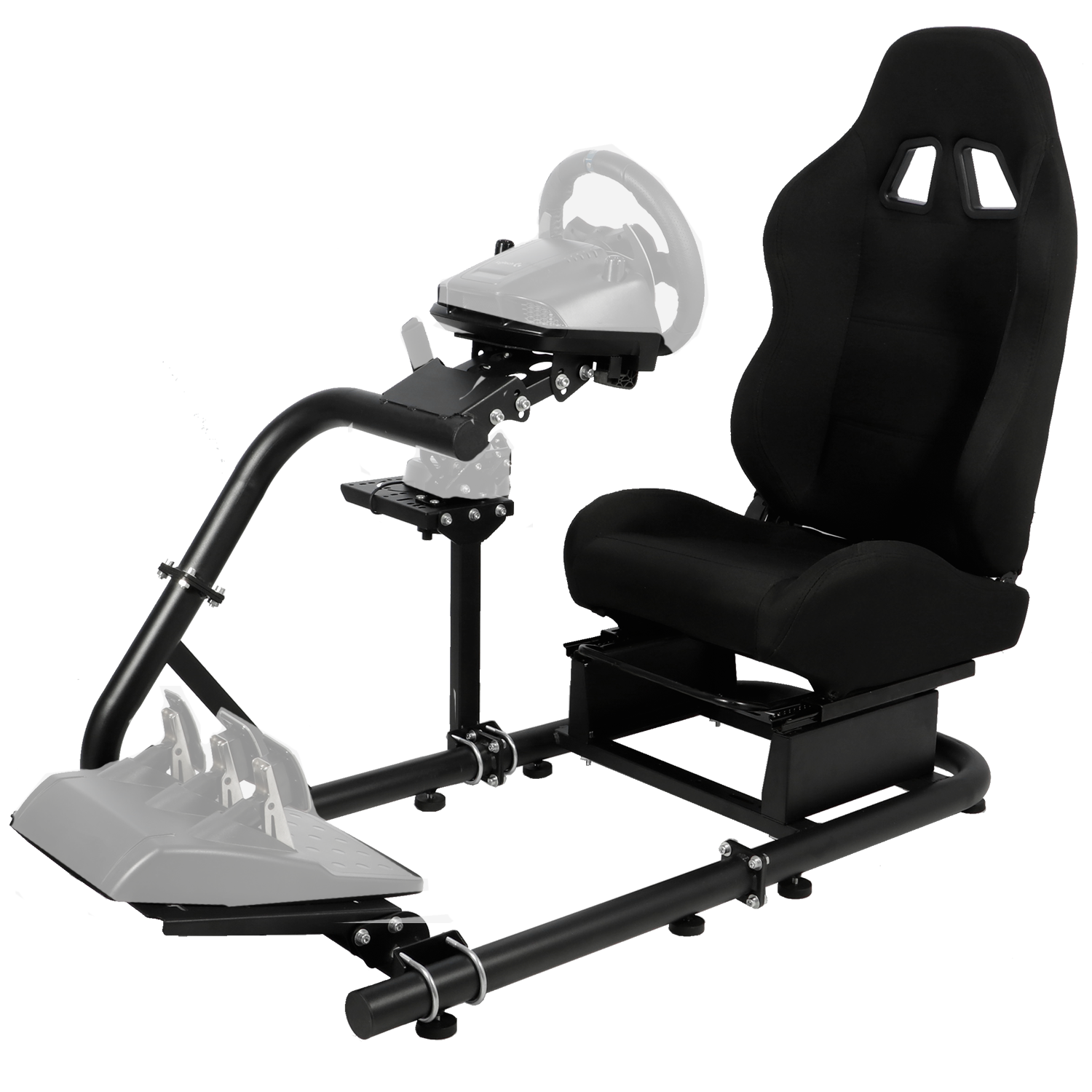 Minneer Sim Racing Cockpit  with Seat Fit Logitech G29 G920 G923 GPRO Fanatec