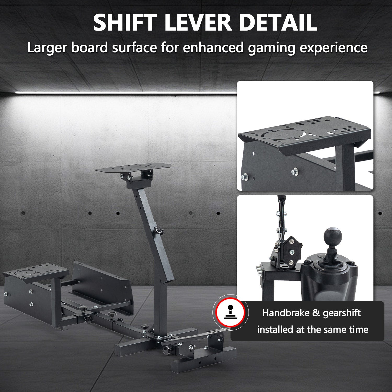 Minneer Unique Racing Simulator Cockpit Fit Logitech Thrustmaster