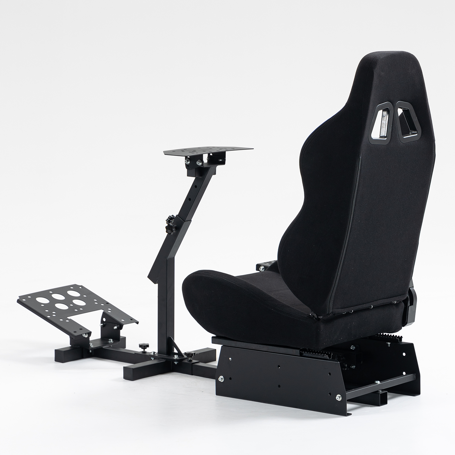 Minneer New Upgrade Racing Simulator Cockpit with Seat Fit Logitech Thrustmaster