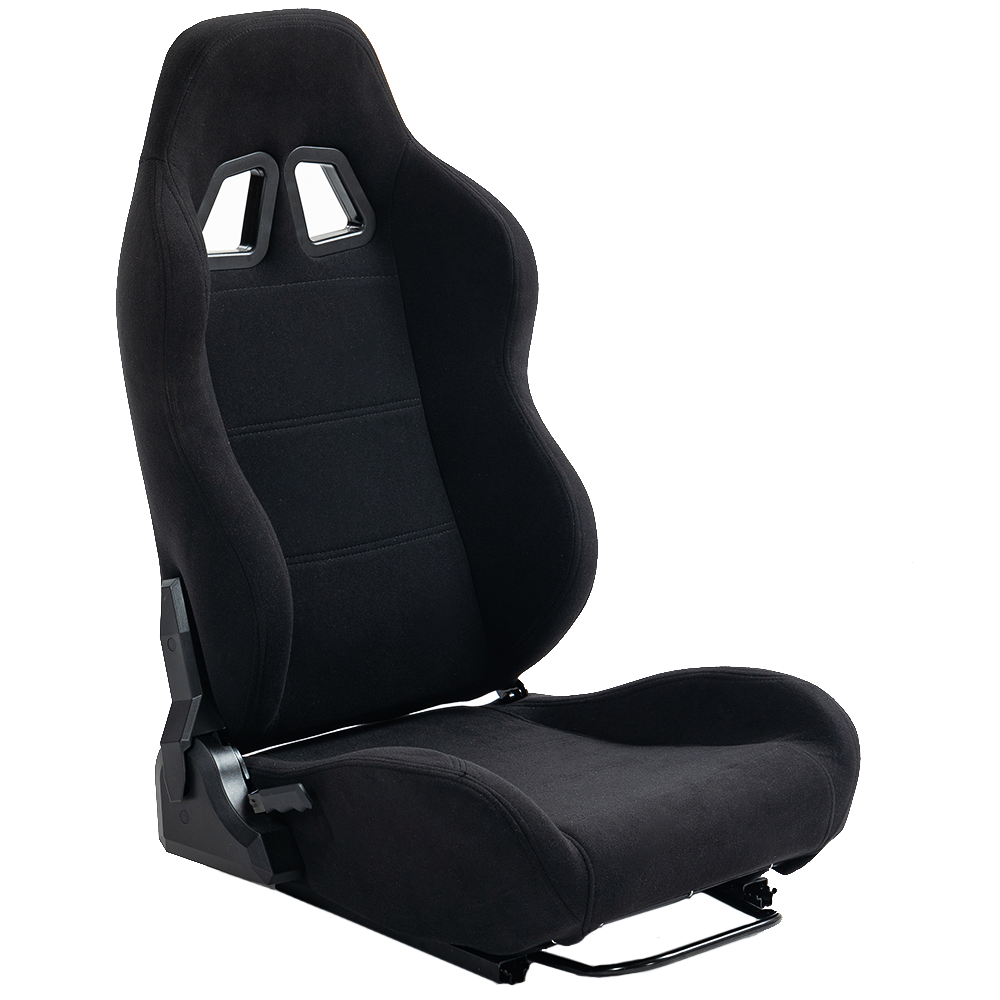 Minneer Racing Seat with Double Lock Slip for Racing Wheel Stand with Installed Parts