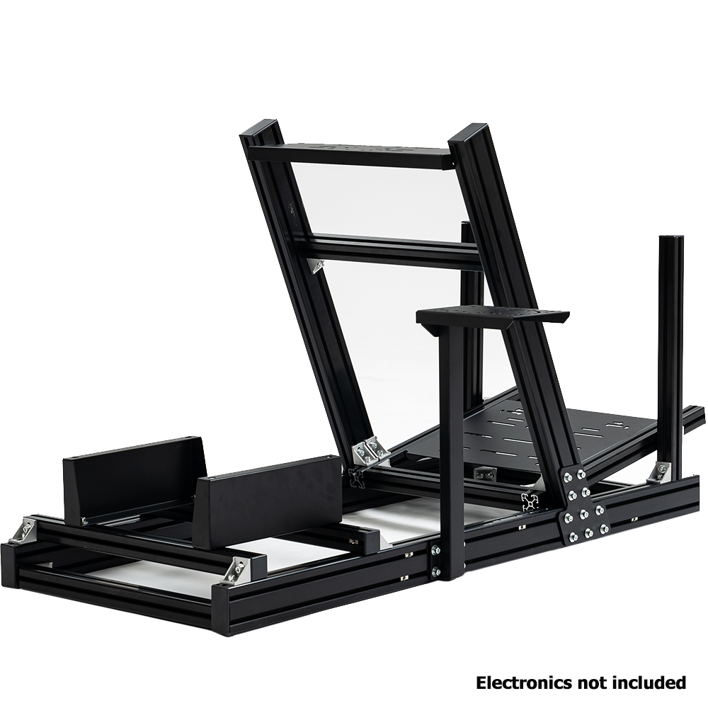 Minneer 4080 Aluminum Profile Racing Sim Cockpit, Ultra Strength & Rigidity, Fit for Logitech,Thrustmaster, Fanatec G29 G923 T248, Not Include Steering Wheel,Pedals,Handbrake