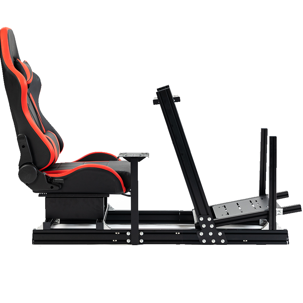 Minneer F1 Sim Racing Cockpit with Gaming Seat Fit Logitech Fanatec CSL-DD