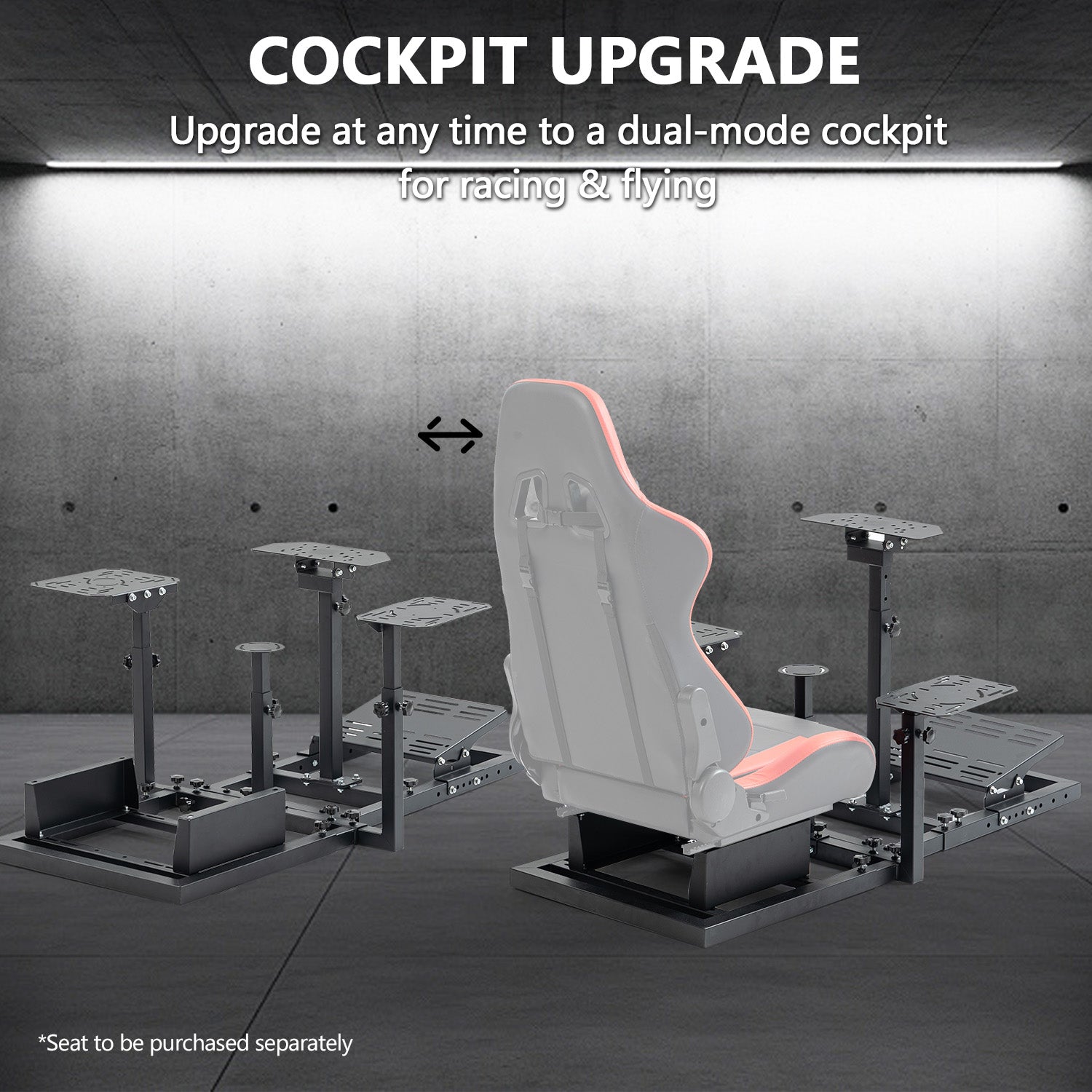 Minneer Flight Simulator Cockpit Fit Logitech X52 X56 Thrustmaster A10C HotasWarth