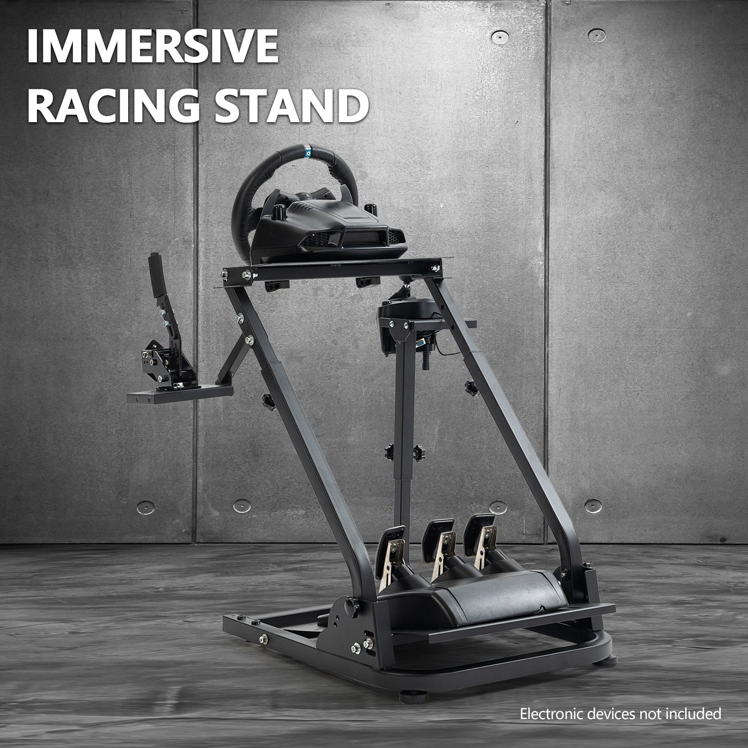 Minneer Steering Wheel Stand with Dual Shifter Platform Fit Logitech Thrustmaster T248PS