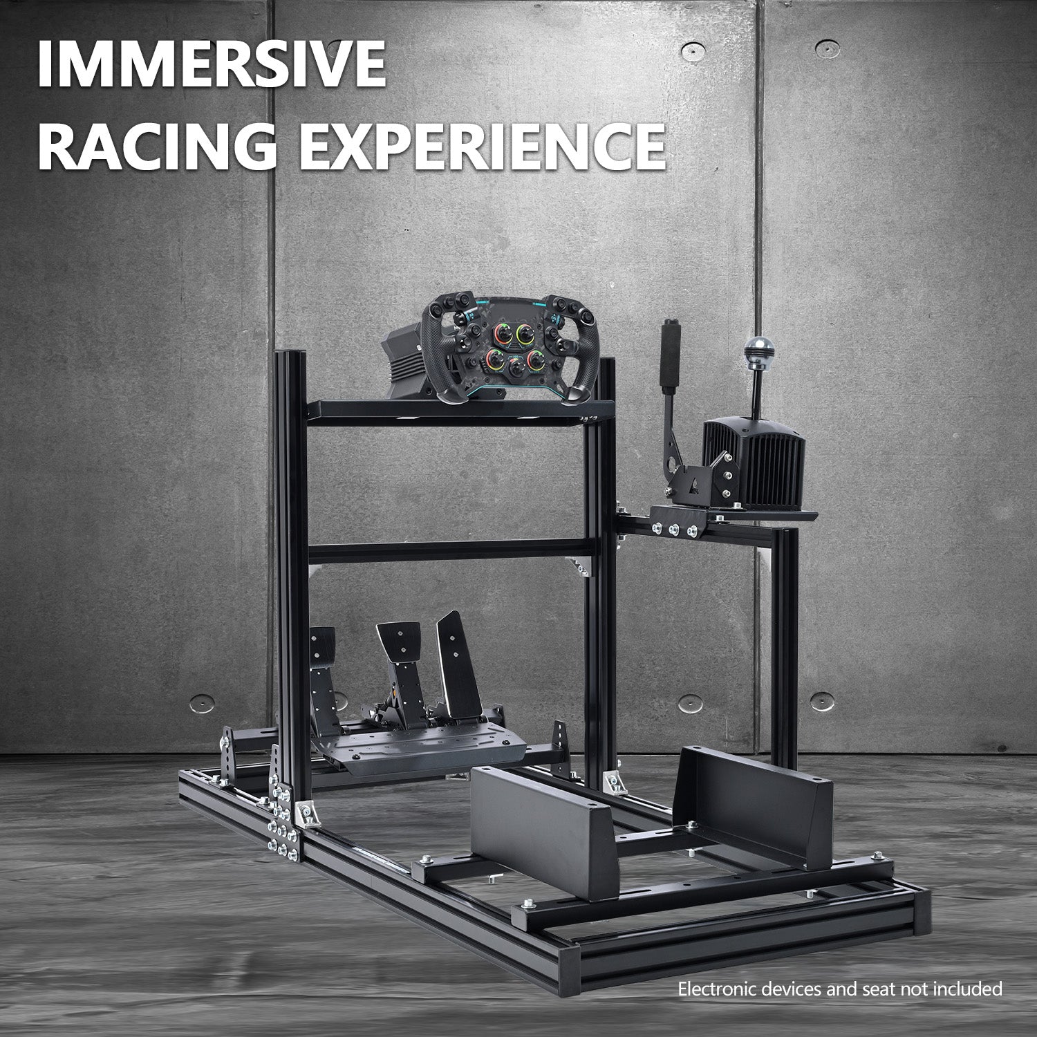 Minneer Professional 3060 Racing Sim Cockpit Fit for Logitech G923 G920 G29 THRUSTMASTER,Not Include Wheels Pedal and Shift Lever