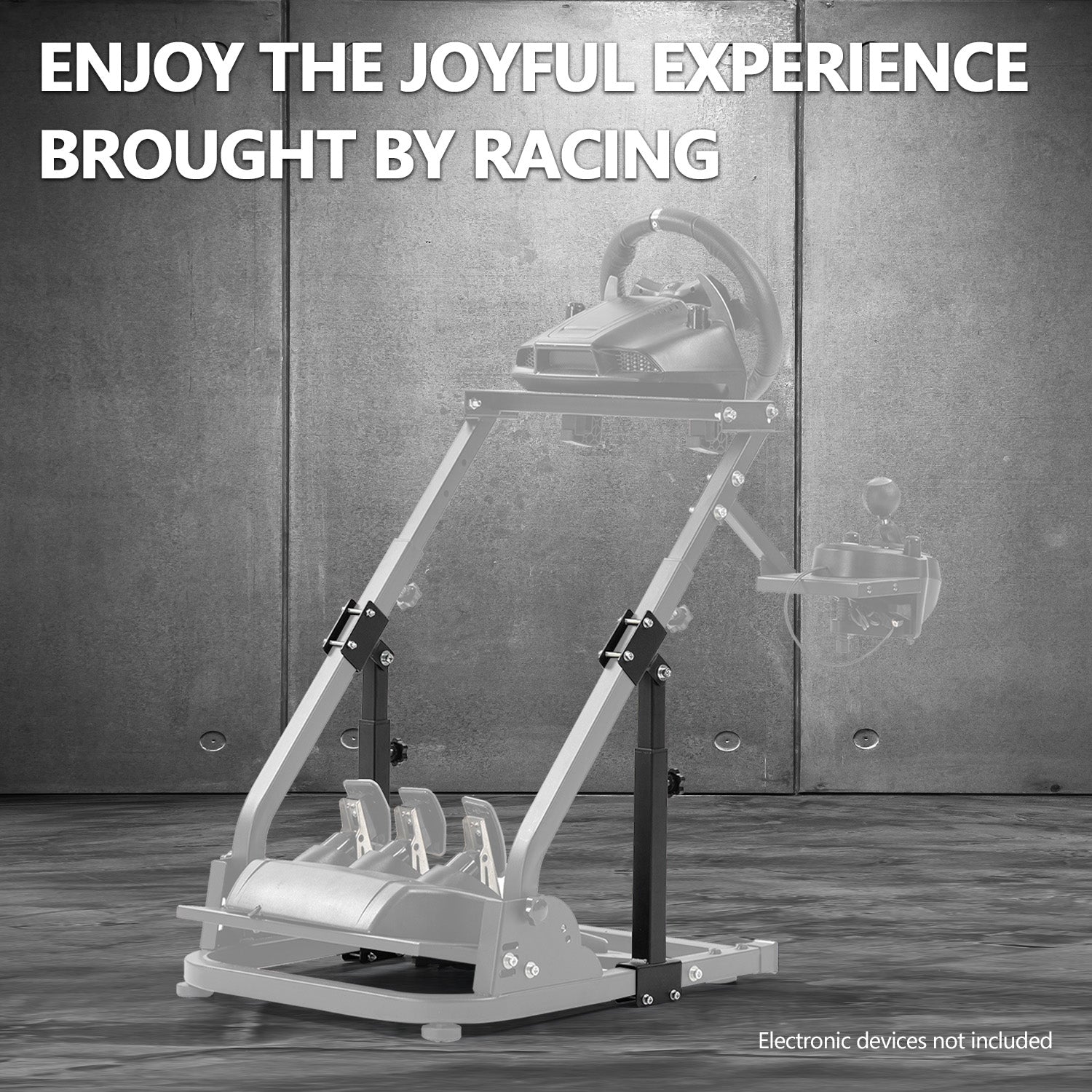 Minneer Pro Reinforced Sets Fit for Enhancing The Stability of The Racing Steering Wheel Stand, Exactly Matches Some of Our Store's Racing Game Brackets, NO Stand