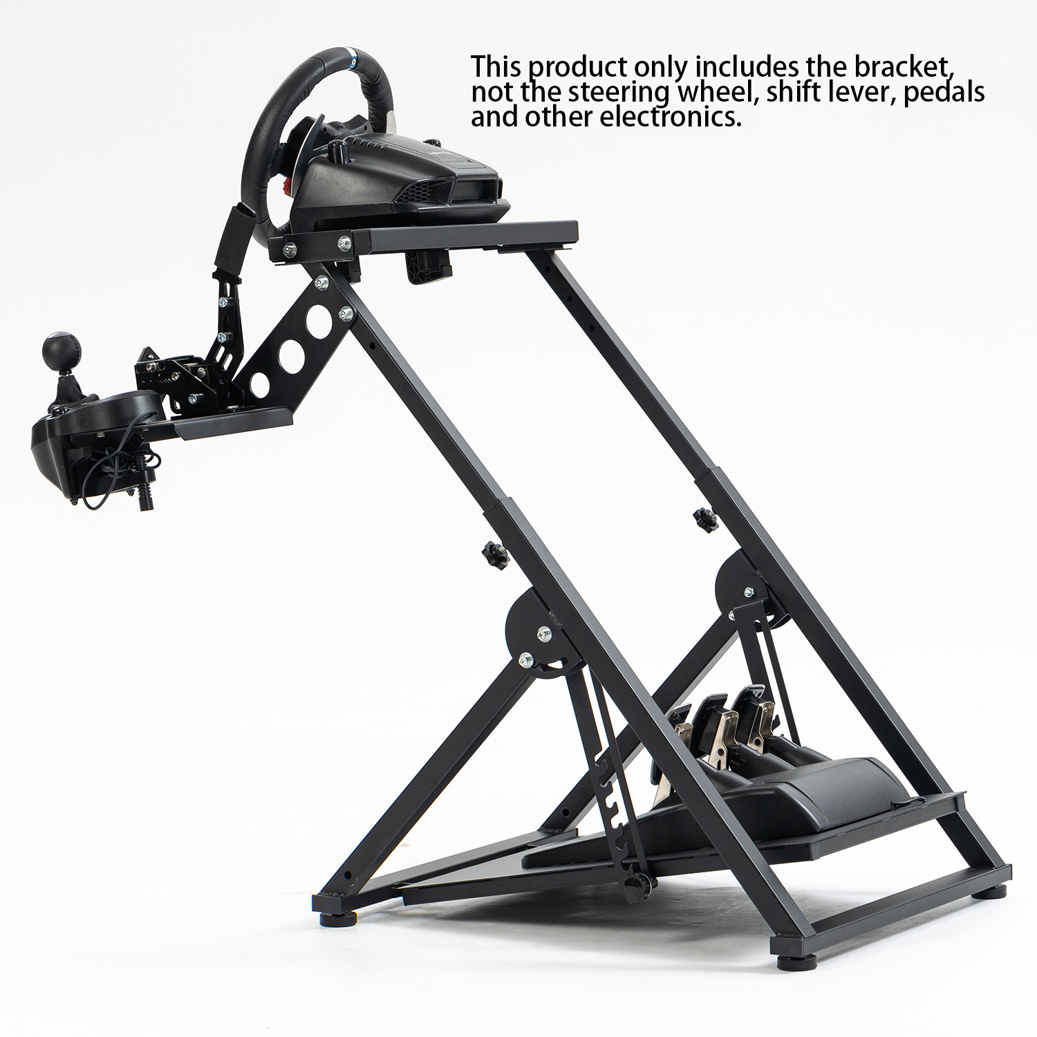 Minneer Racing Wheel Stand Foldable "X" Frame Fit Logitech Thrustmaster