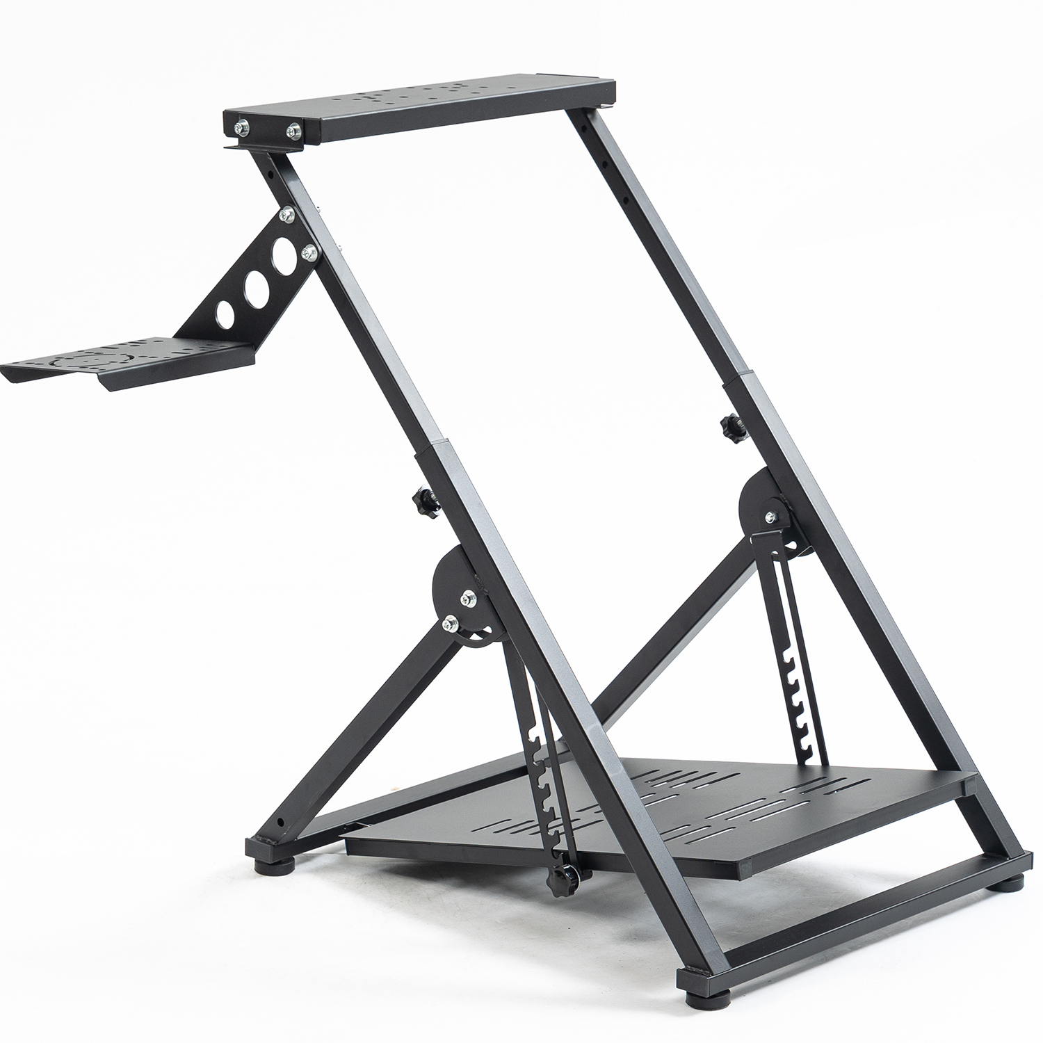 Minneer Racing Wheel Stand Foldable "X" Frame Fit Logitech Thrustmaster
