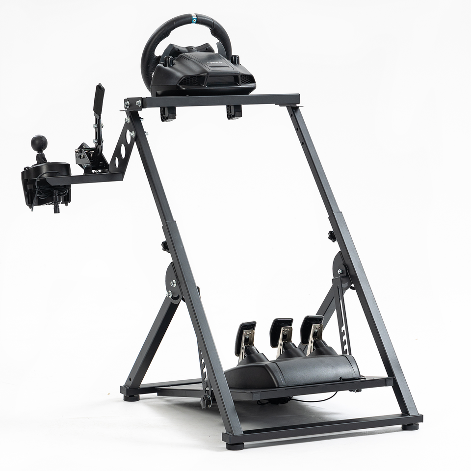 Minneer Racing Wheel Stand Foldable "X" Frame Fit Logitech Thrustmaster