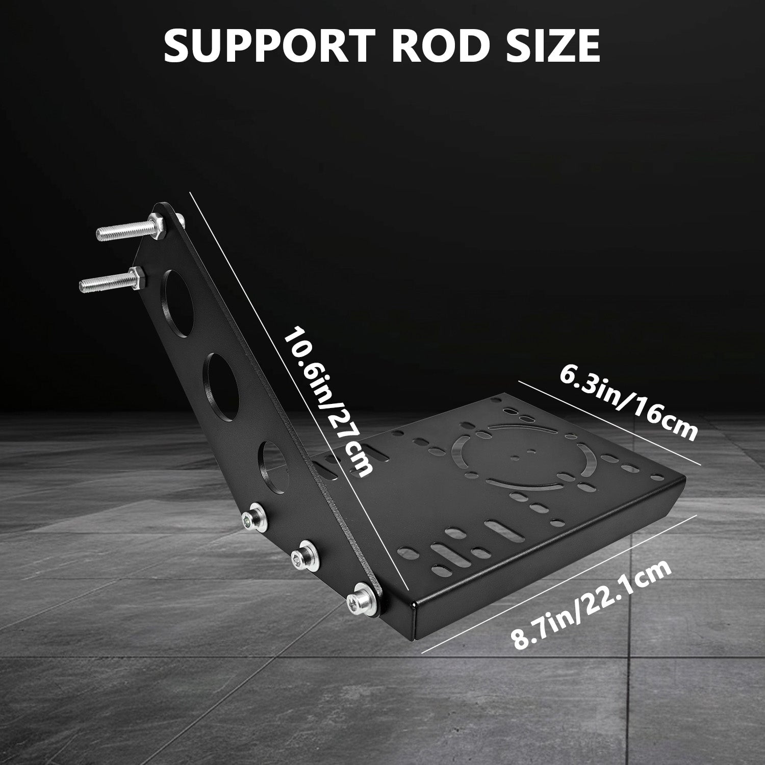 Minneer Upgraded Racing Gear Shift Lever Panel, Adapted to Multiple Games Racing Bracket