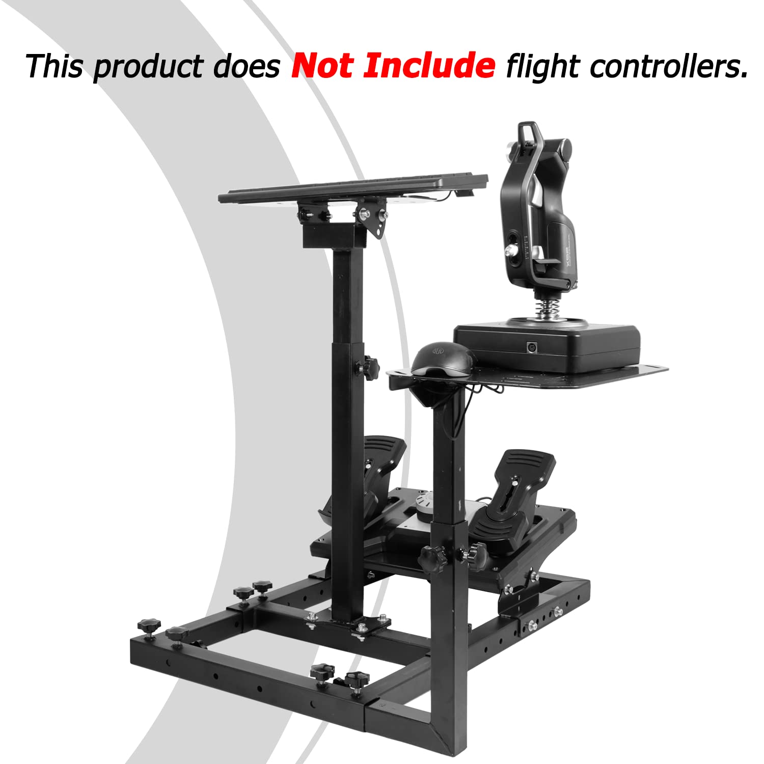 Minneer Racing Wheel Stand Upgrade Fit Logitech Thrustmaster T248 T300RS