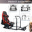 Minneer™ Racing Simulator Cockpit With Seat High Stability Fits for Logitech G25 G27 G29 G920 G923 Thrustmaster Fanatec Gaming Cockpit，Not Included Steering wheel, pedal and shifter