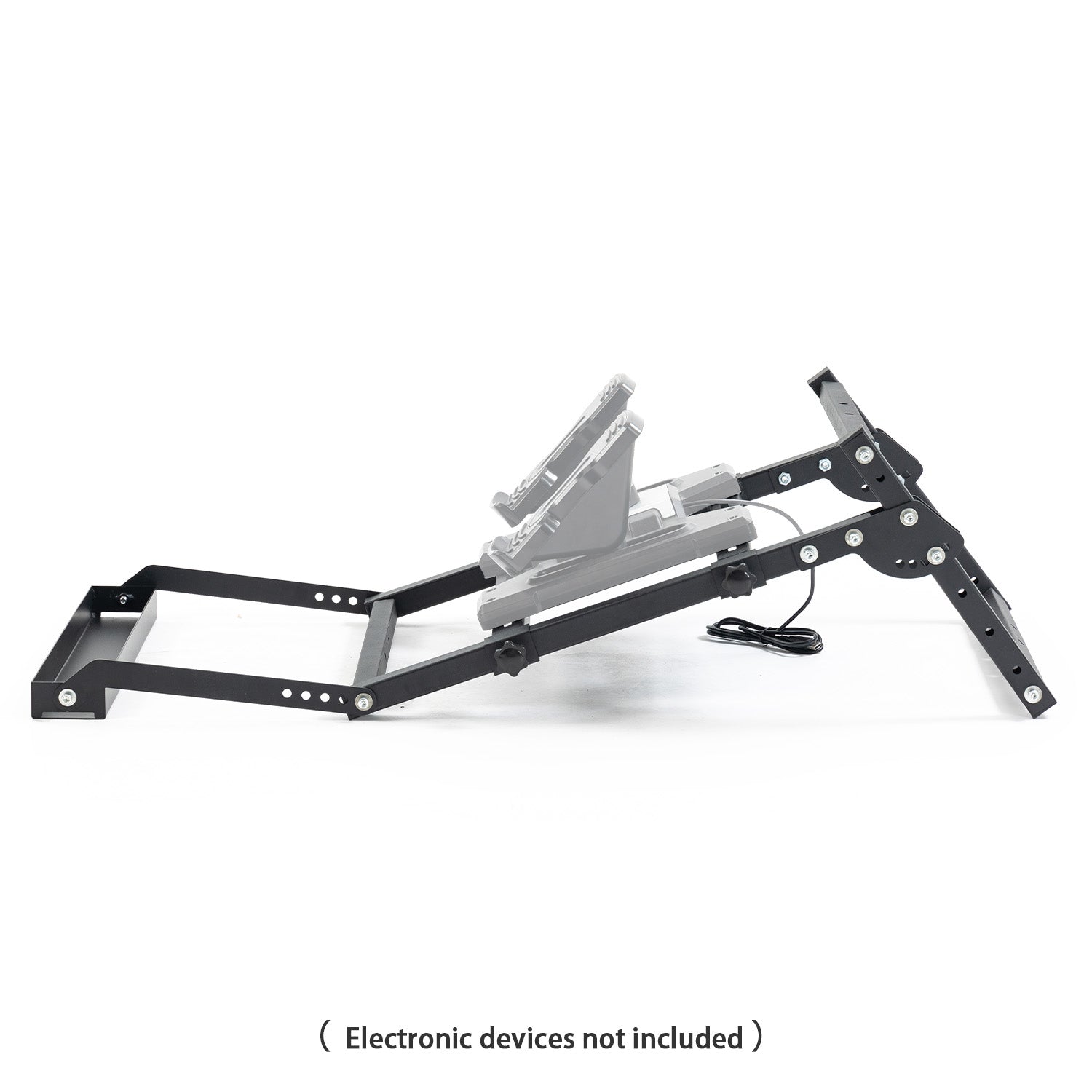 Minneer Flight Racing Pedal Bracket Compatible with All Logitech/Thrustmaster/Fanatec Pedals, Foldable