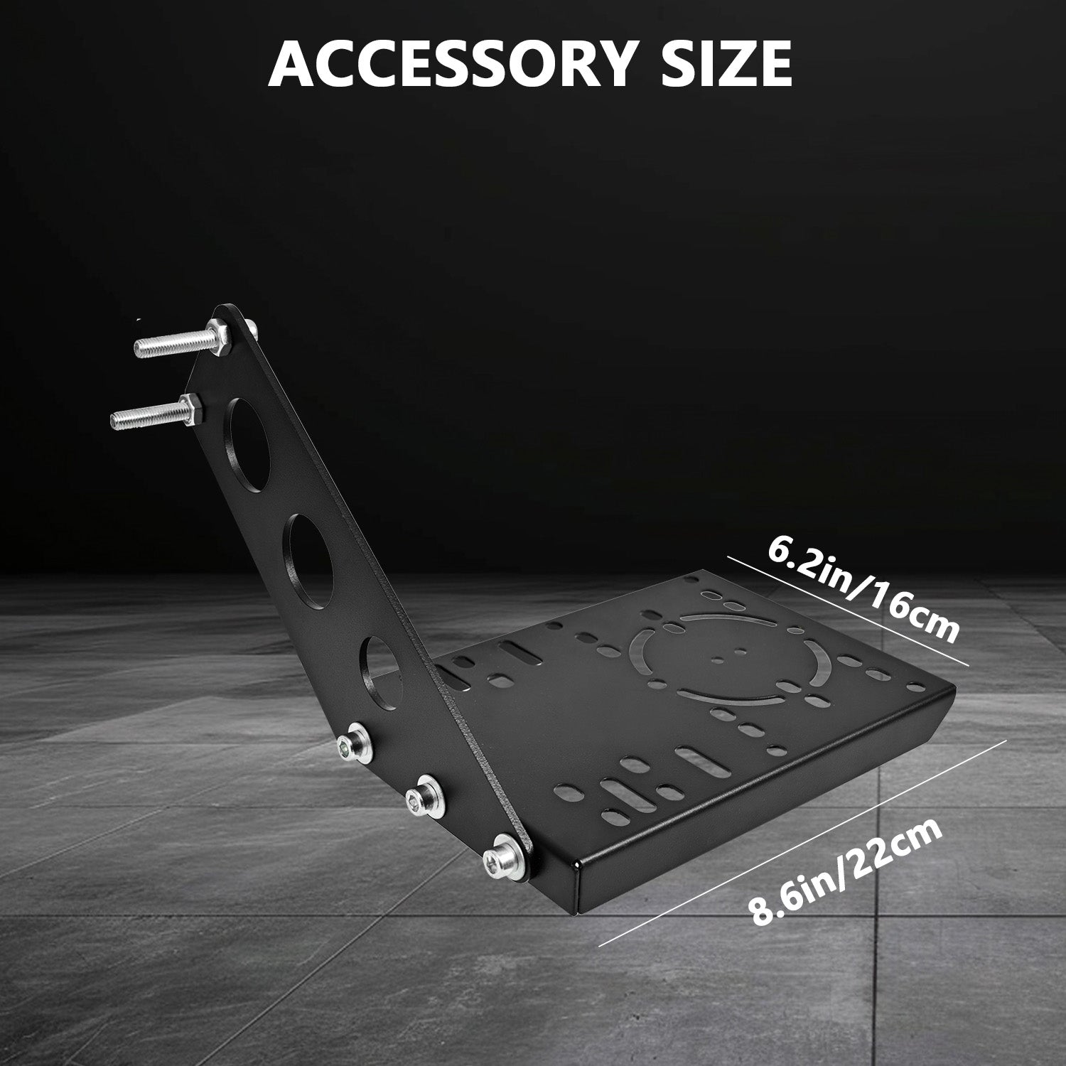 Minneer Upgraded Racing Gear Shift Lever Panel, Adapted to Multiple Games Racing Bracket