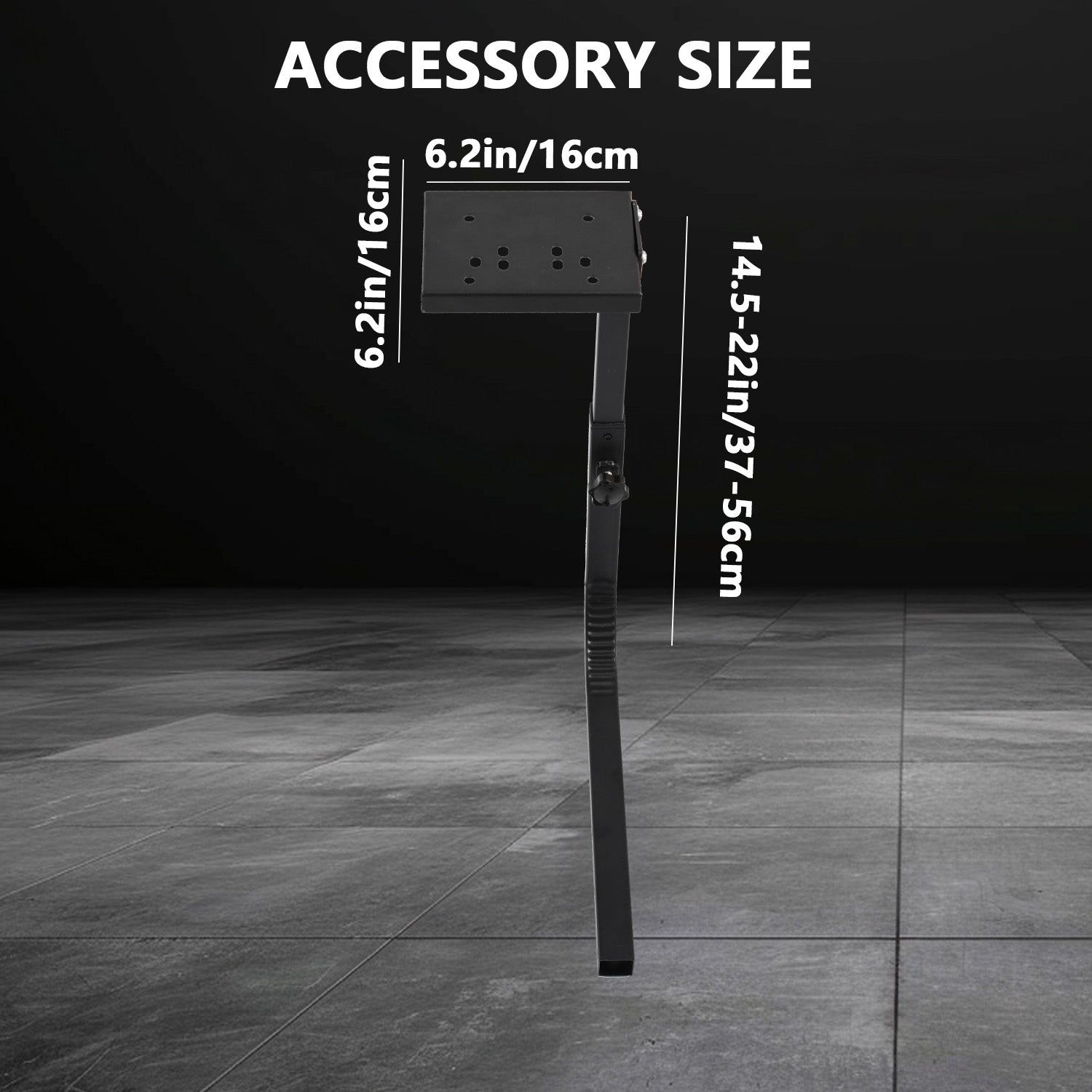 Minneer Joystick Attachment,Bracket Shift Handbrake Accessory Set for Our store's Racing Simulator Frame with Rear seat