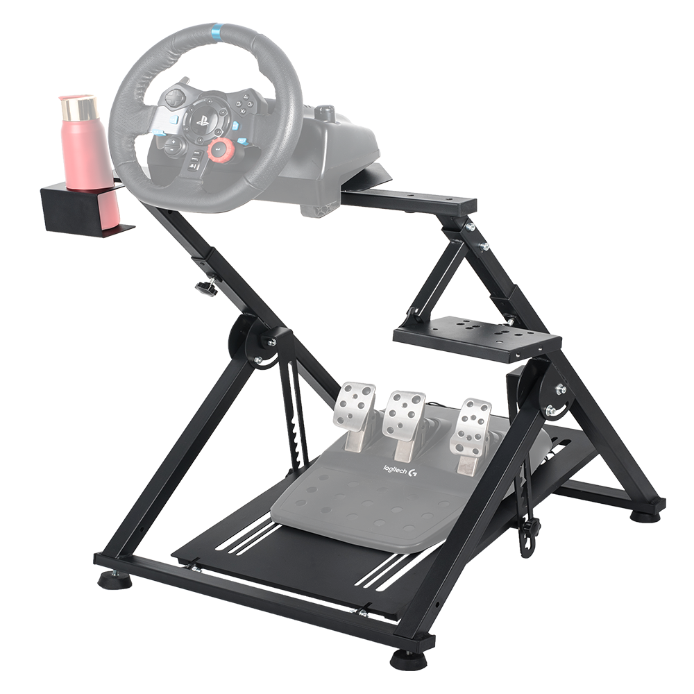 Minneer G923 Racing Wheel Stand Height Adjustable for Logitech G25 G27 G29  G920 Thrustmaster 