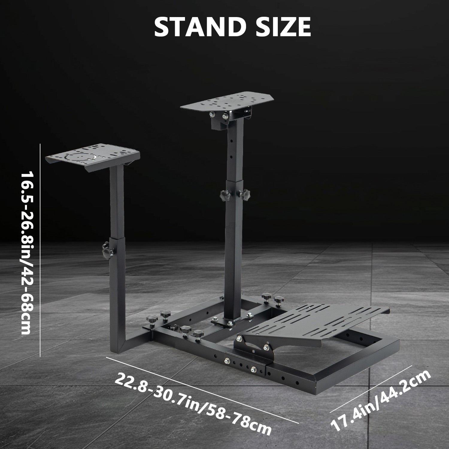 Minneer Racing Wheel Stand Upgrade Fit Logitech Thrustmaster T248 T300RS