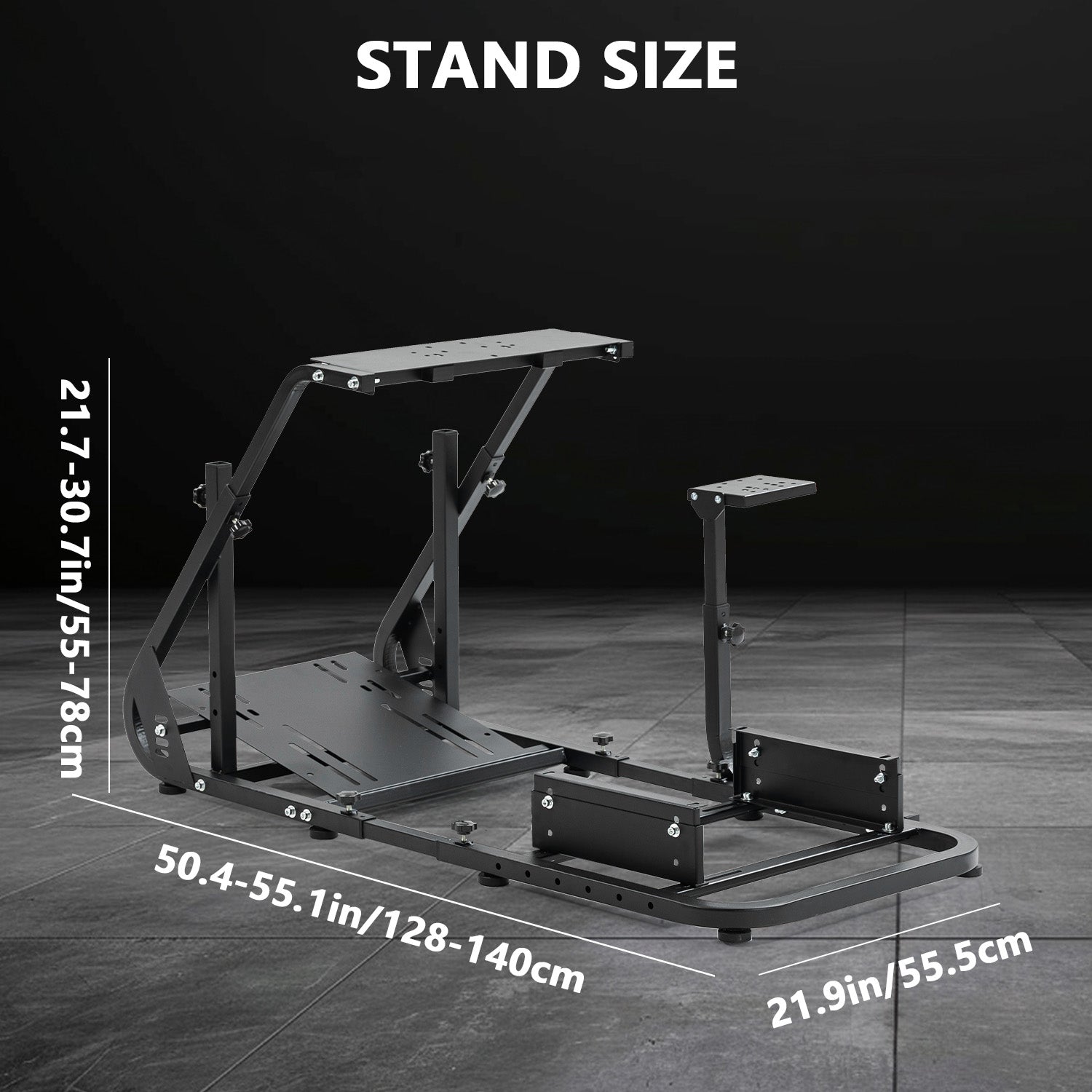 Minneer Racing Simulator Cocpit Stand Fit Logitech G923 Thrustmaster T