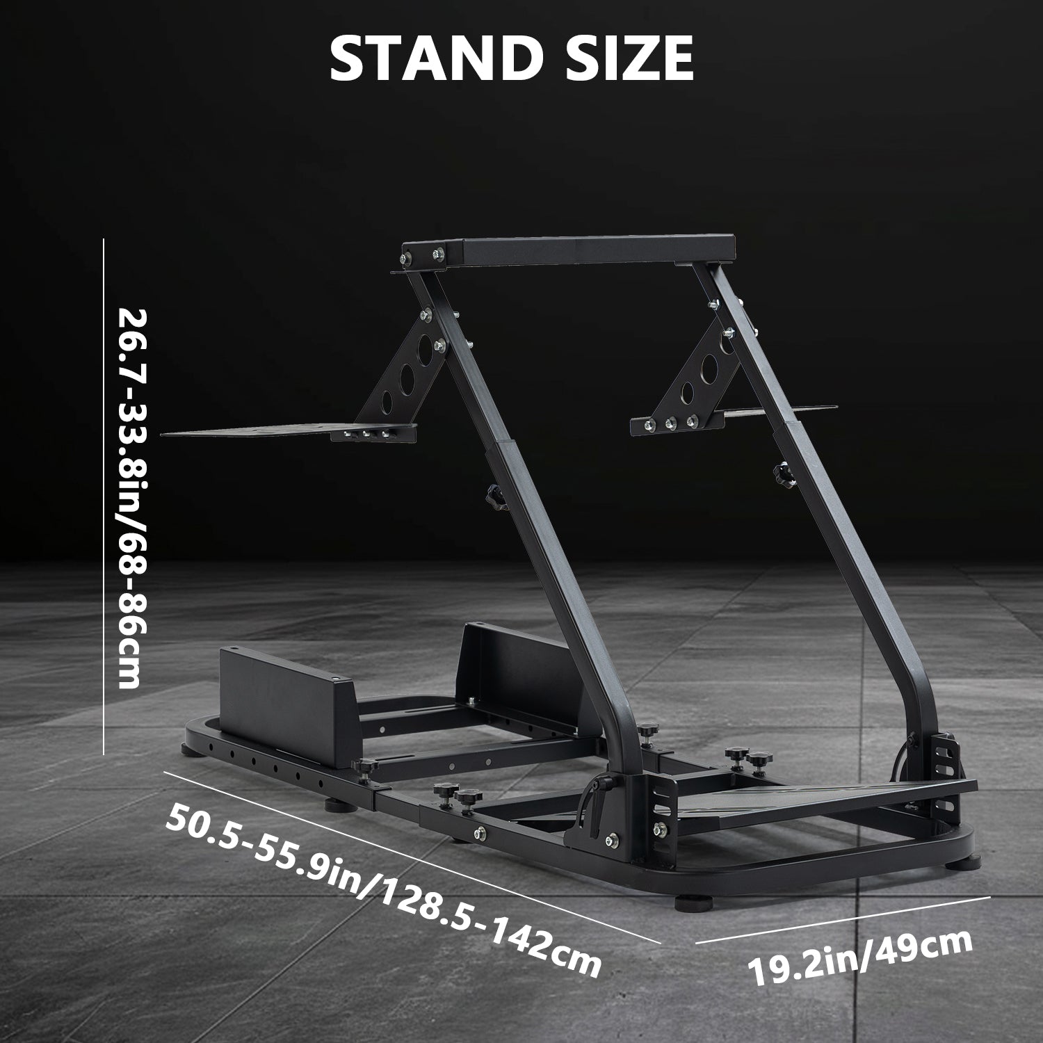 Minneer Flight Racing Simulator Cockpit Adjustable Fit Logitech X52 Thrustmaster A10C HotasWarth