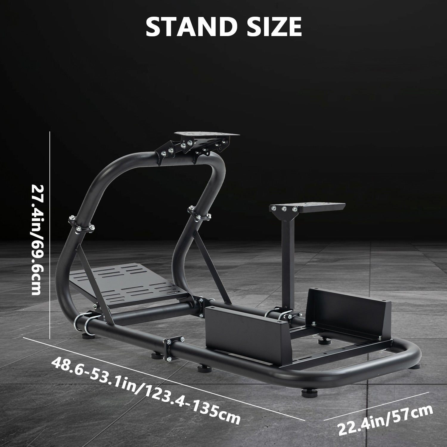 Minneer Advanced Racing Simulator Cockpit Fit Logitech Fanatec CSL-DD Thrustmaster