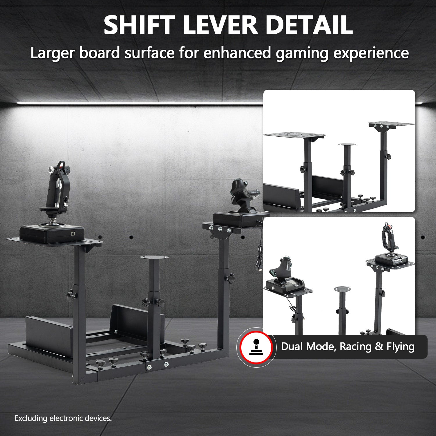 Minneer Flight Simulator Cockpit Fit Logitech X52 X56 Thrustmaster A10C HotasWarth