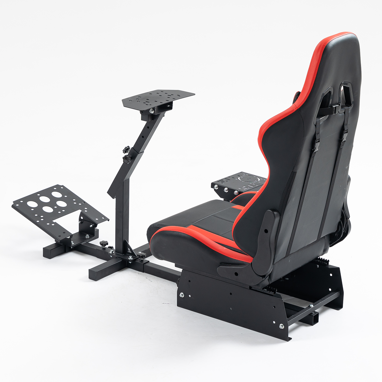 Minneer New Upgrade Racing Simulator Cockpit with Seat Fit Logitech Thrustmaster