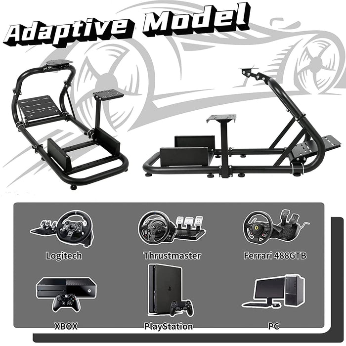 flybold Racing Wheel Stand - G25 G27 G29 G920 g923 Thrustmaster Ferrari XBox