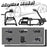Minneer™ Racing Simulator Cockpit Stand Fits for Logitech G25 G923 G920 Fanatec Thrustmaster Driving Simulator Cockpit Single Arm Large Round Tube Game Accessories, Steering Wheel Pedal Handbrake Not Included