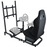 Minneer™ Driving Simulator Cockpit with Racing Seat Professional Level with Monitor Stand Accessories Shifter Wheel Pedals  NOT Included