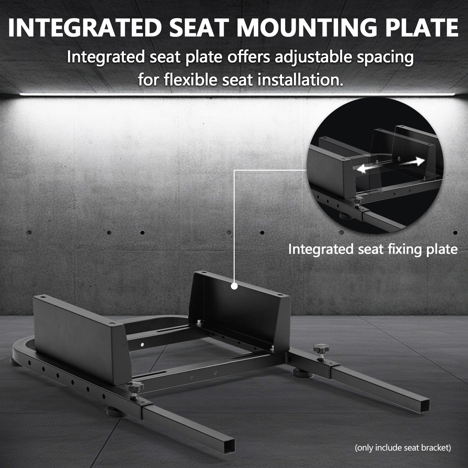 Minneer Upgrade Rear Seat Frame Installable Most Chair Seat Support DIY
