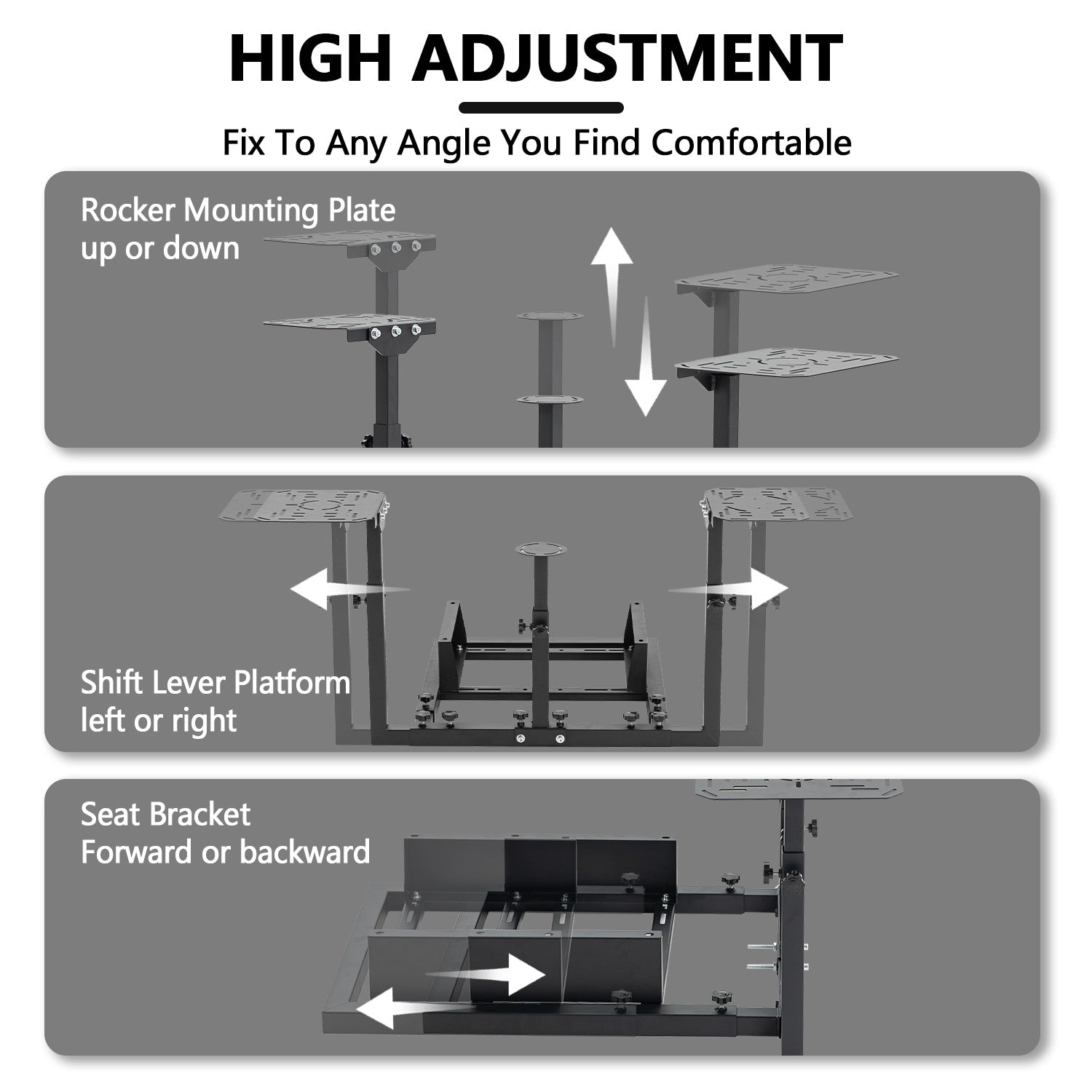 Minneer Flight Simulator Cockpit Fit Logitech X52 X56 Thrustmaster A10C HotasWarth
