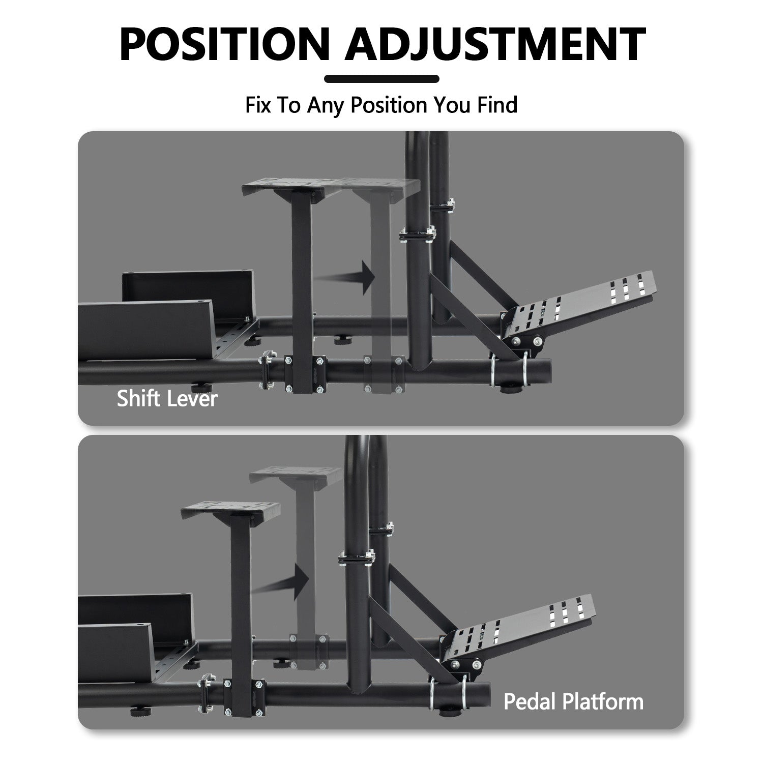 Minneer Gaming Simulator Cockpit Upgrade Fit Logitech GPRO Thrustmaster T248 T300RS