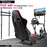 Minneer™ Racing Gaming Seat Steering Simulator Cockpit Racing Wheel Stand Fits All Thrustmaster All Fanatec Wheels Fits Xbox/Playstation/PC Logitech G25/ G27/G29 / G920 With Display Bracket(Red Seat)