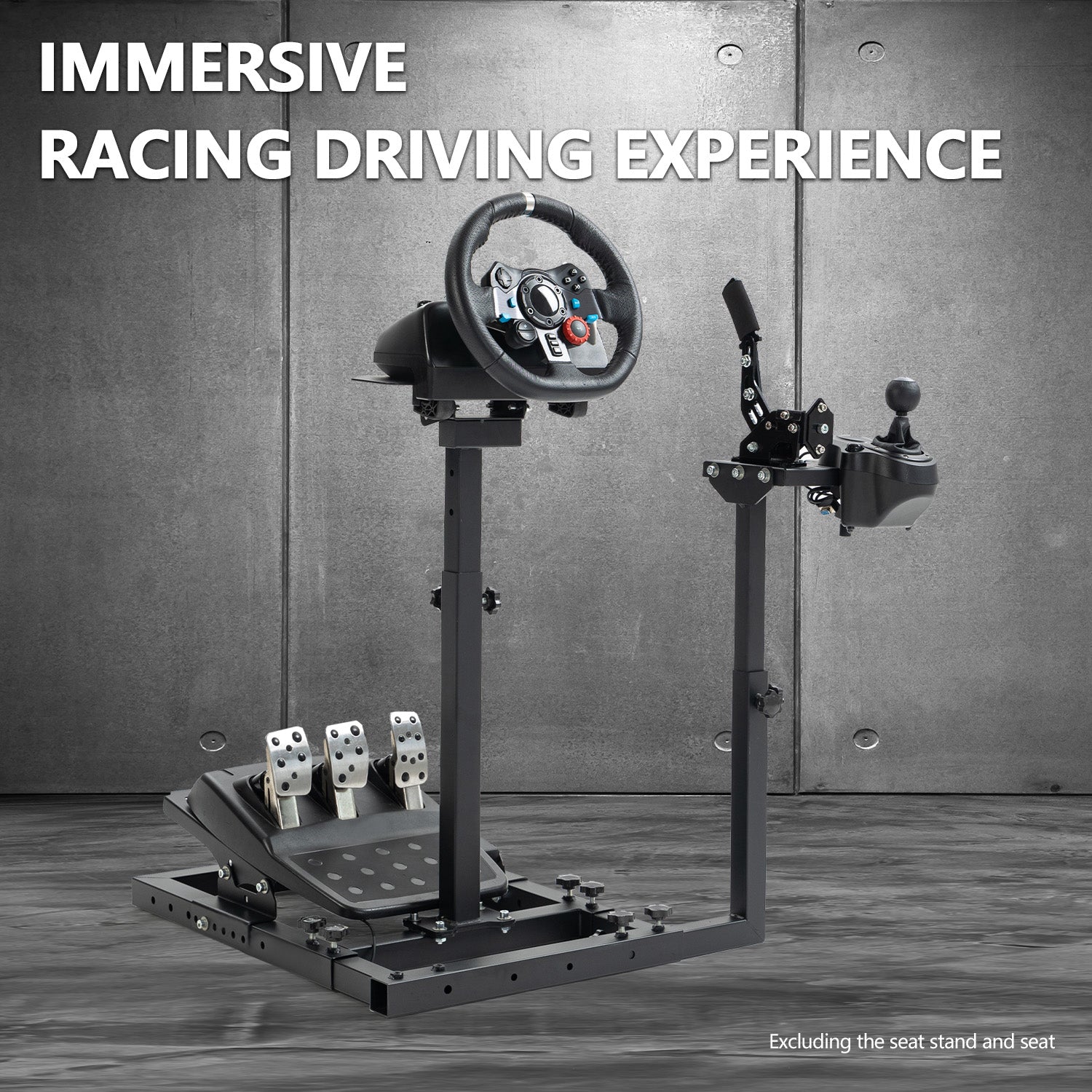 Minneer Racing Wheel Stand Upgrade Fit Logitech Thrustmaster T248 T300RS