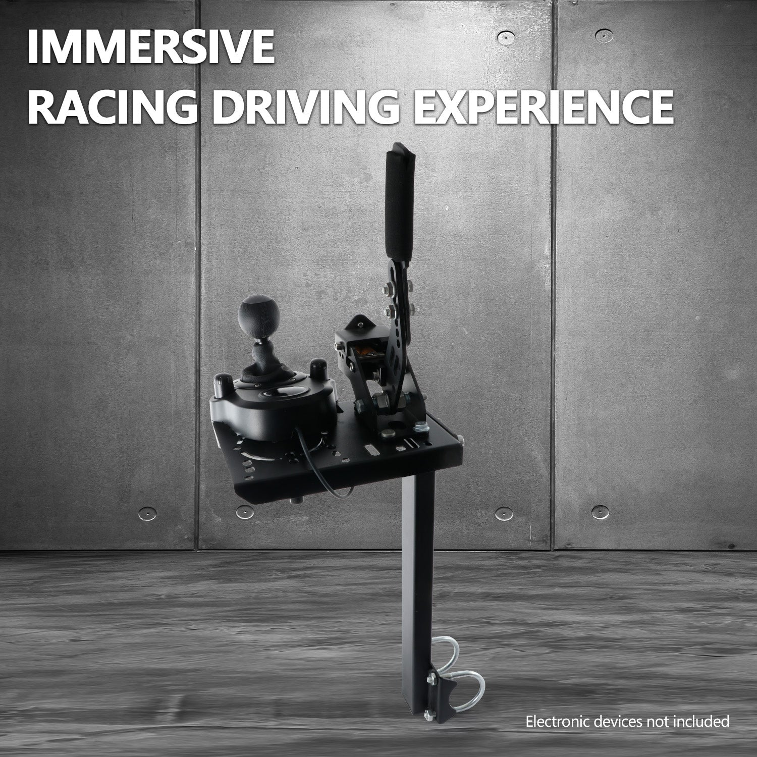 Handbrake/Flight Gear Shifter Mount Suitable for Racing Sim Cockpit Support All Round Tube Cockpit Series