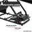 Minneer Racing Cockpit Fit Logitech G29 Fanatec Steering Wheel Stand with Seat
