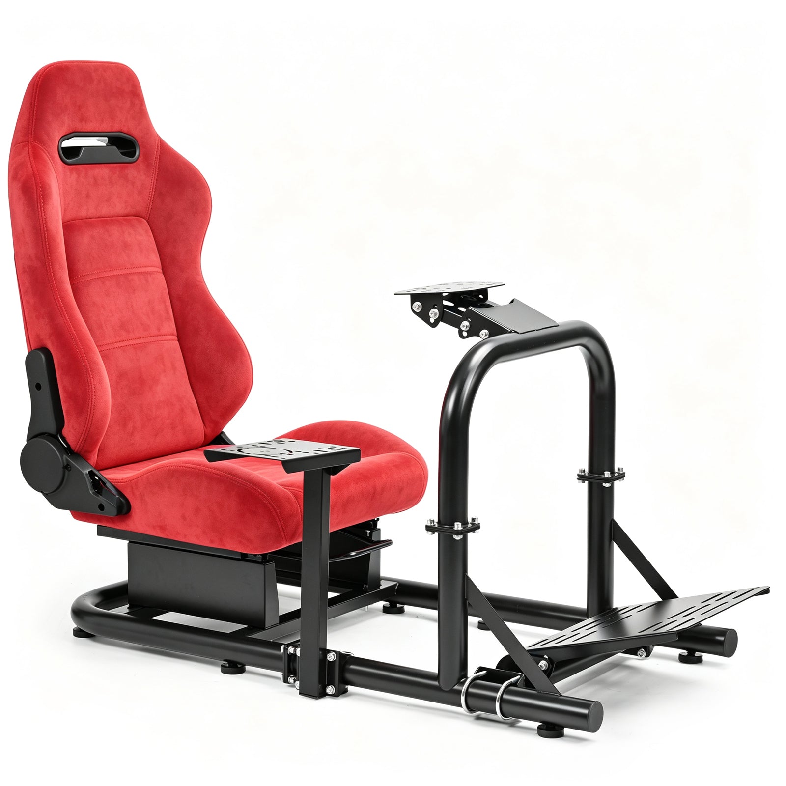 Minneer Racing Simulator Cockpit with Seat Fit Logitech G29 G920 Fanatec CSL-DD No Steering Wheel, Handbrake, Pedals