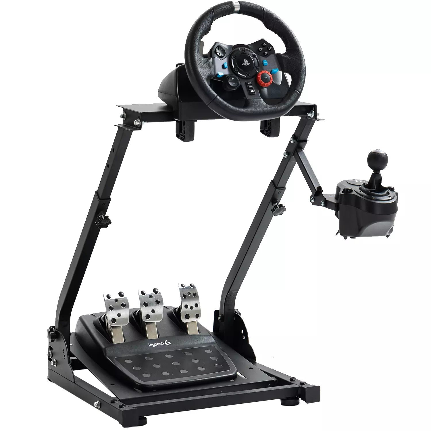 Minneer Foldable Racing Steering Wheel Stand Fit Logitech G29 G920 G923 Xbox PC