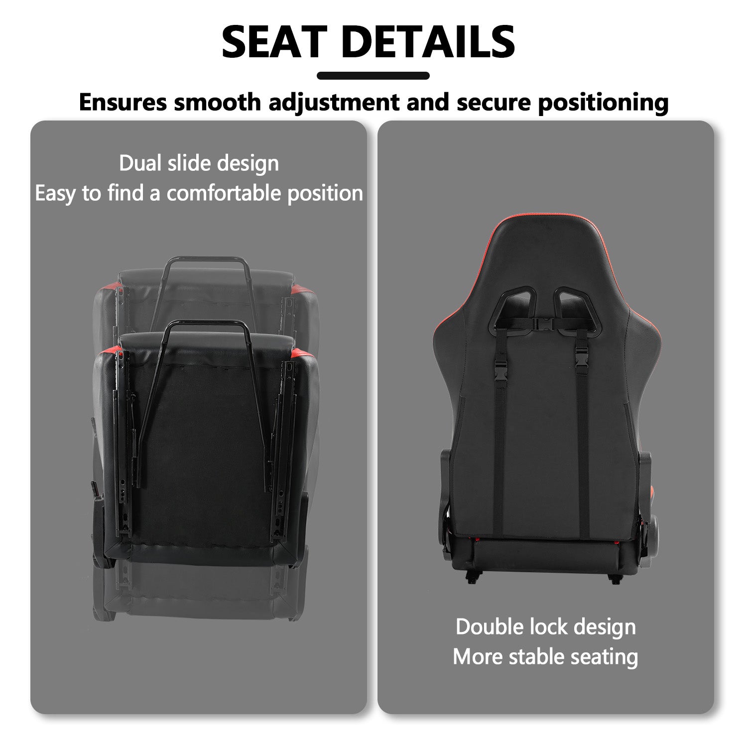 Minneer 4080 Aluminum Racing Simulator Cockpit with Black Seat and Triple Monitor Stand, Fully Adjustability, Fit for Logitech, Thrustmaster, Fanatec G29 G920 T248, Not Include Steering Wheel,Pedals,Handbrake,Monitor